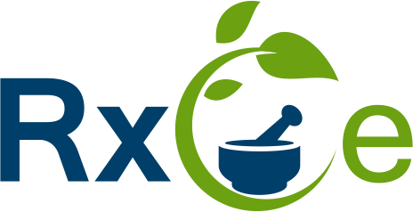 The logo for RxCe, a site for Pharmacist and Pharmacy Tech CEs